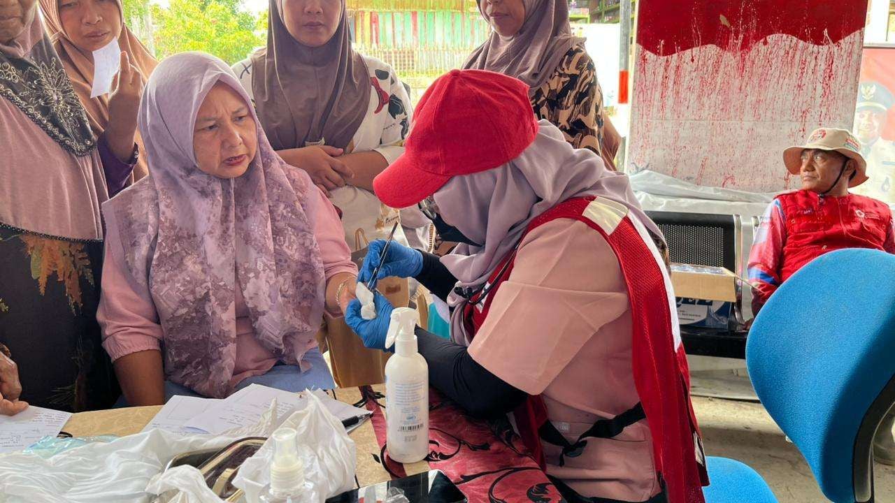 PMI Gelar Layanan Pemeriksaan Kesehatan Pascabencana