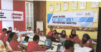 Rapat Rutin Tim TUK LSP PMI Provinsi Banten Bahas Reverifikasi, Program Kerja, dan Rencana Sertifikasi Kompetensi Tahun 2025