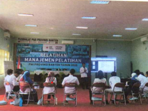 PMI Provinsi Banten Selenggarakan Pelatihan Manajemen Pelatihan untuk Penguatan Kapasitas SDM PMI Kabupaten/Kota